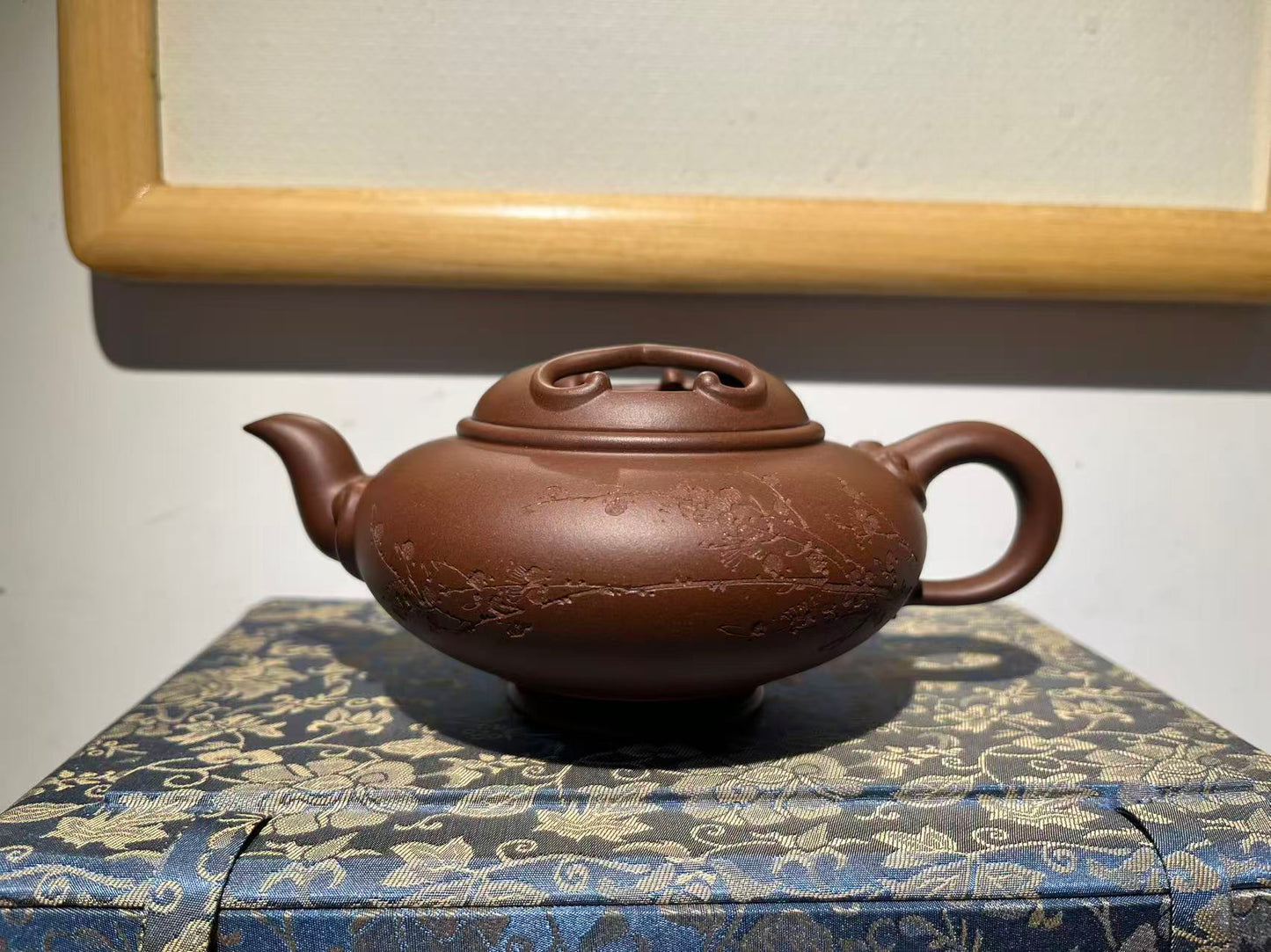 孤品原礦底槽清如意紫砂壺「周春燕紫砂壺」