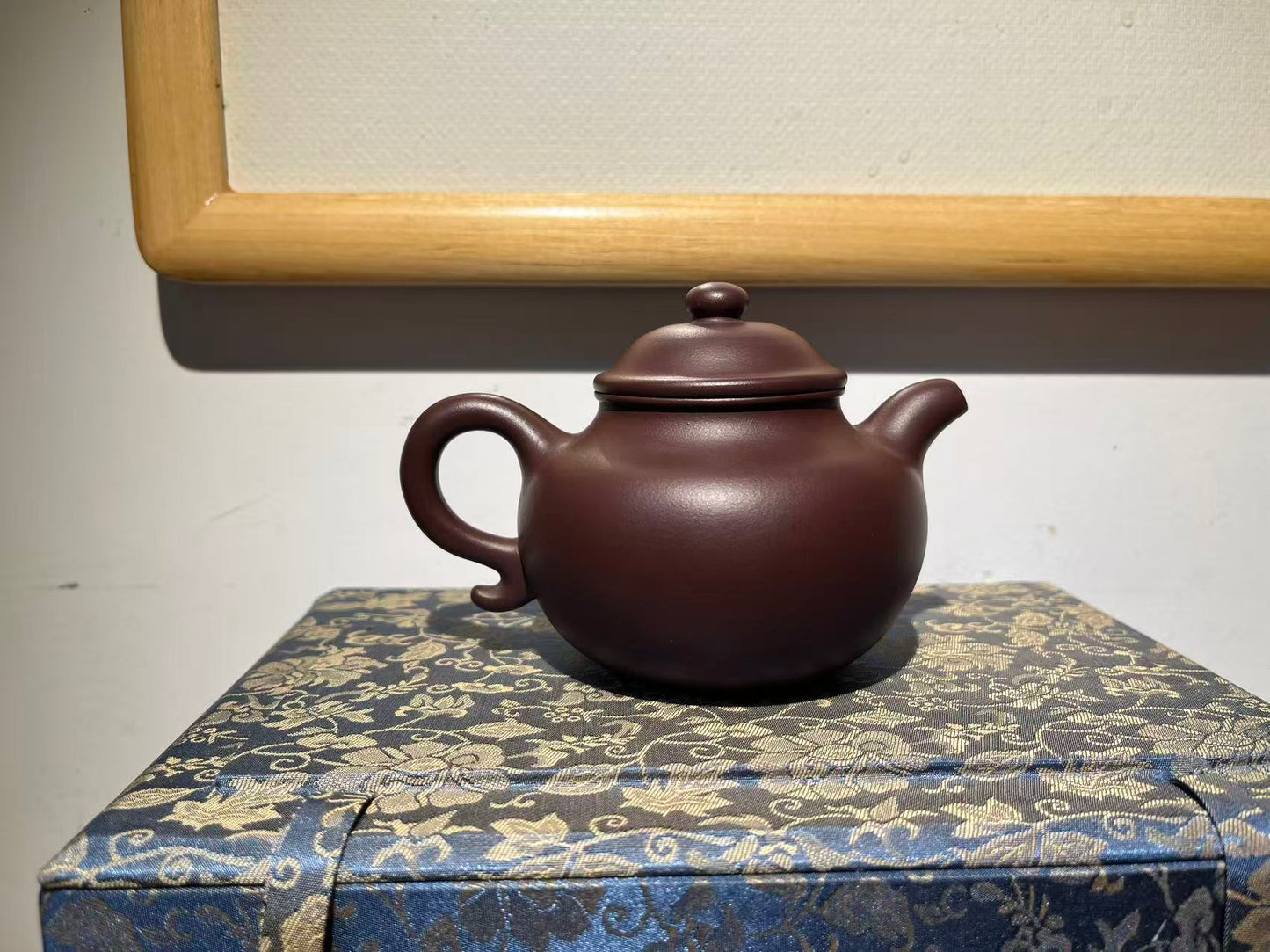 孤品老料紫泥大亨蓮子紫砂壺「周春燕紫砂壺」