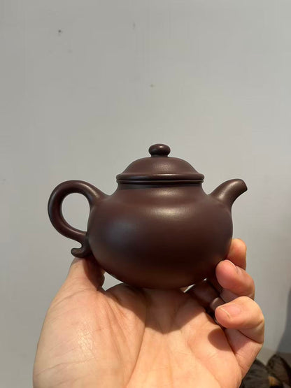 孤品老料紫泥大亨蓮子紫砂壺「周春燕紫砂壺」