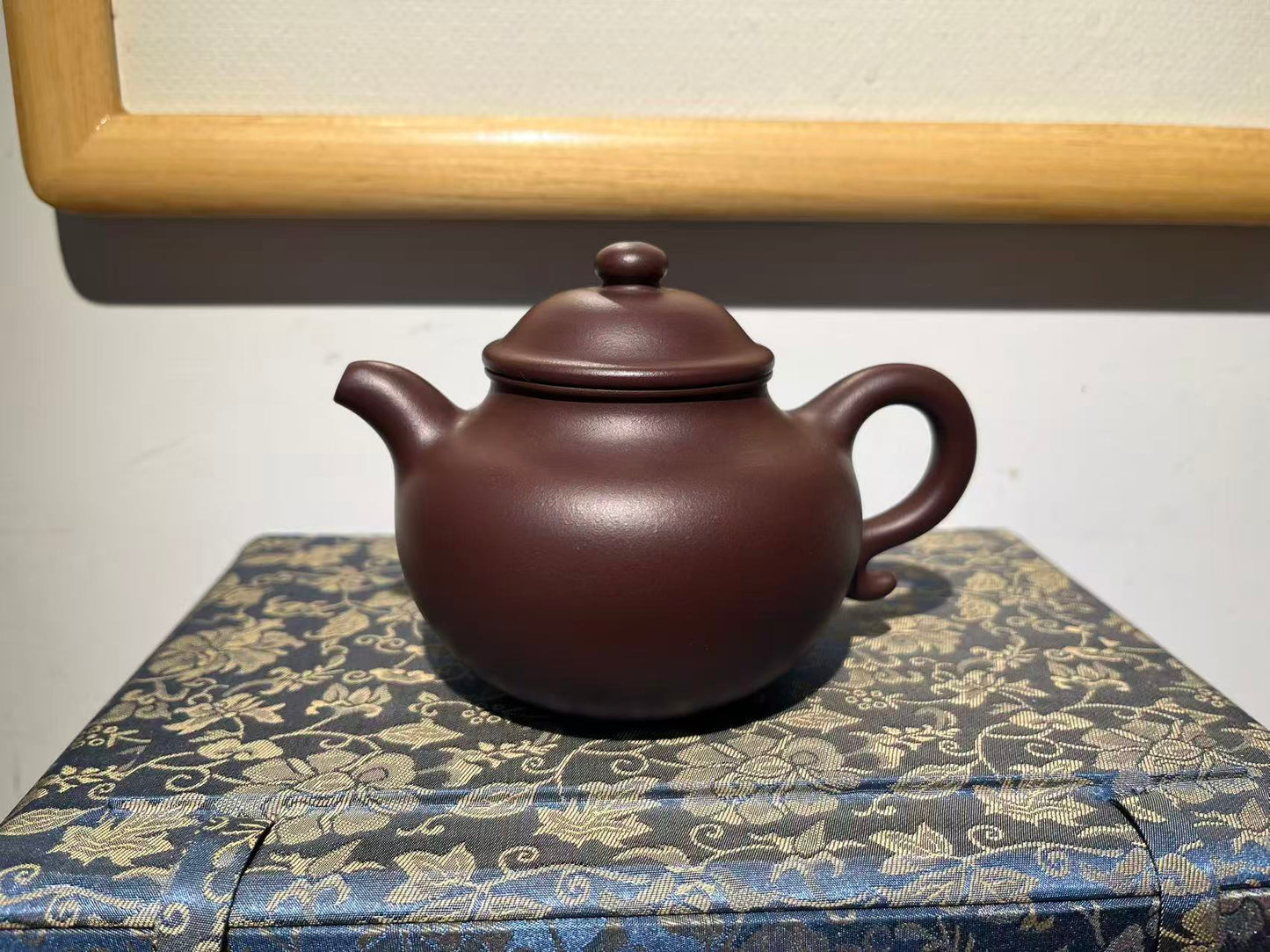 孤品老料紫泥大亨蓮子紫砂壺「周春燕紫砂壺」