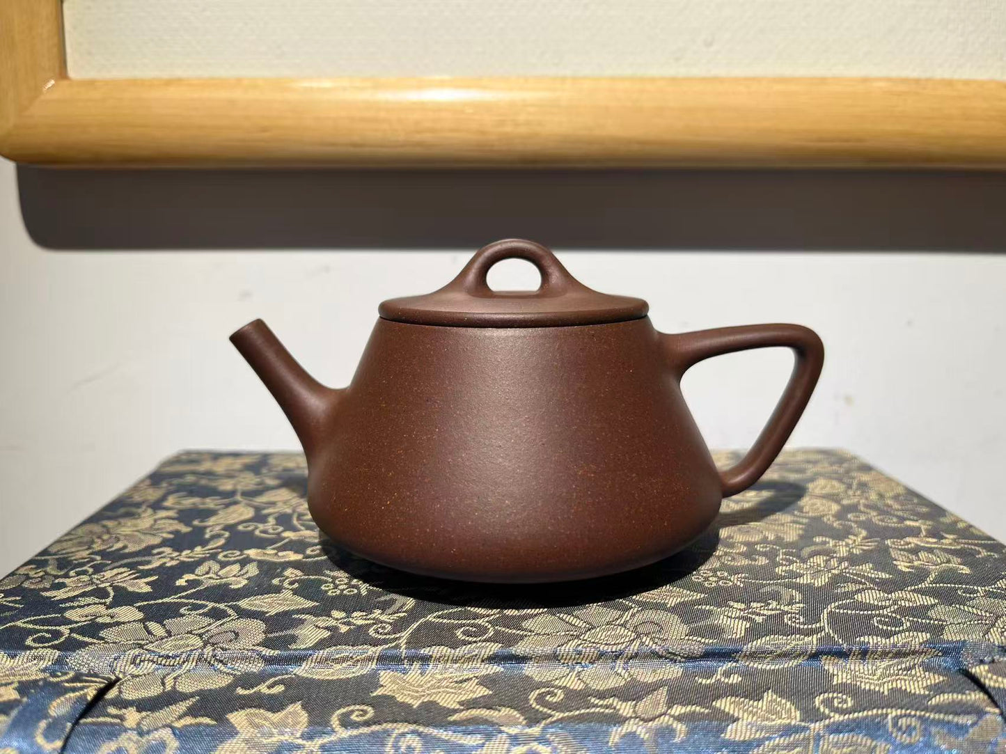 孤品原礦底槽清寬口子冶石瓢紫砂壺「高工」