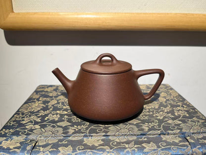 孤品原礦底槽清寬口子冶石瓢紫砂壺「高工」