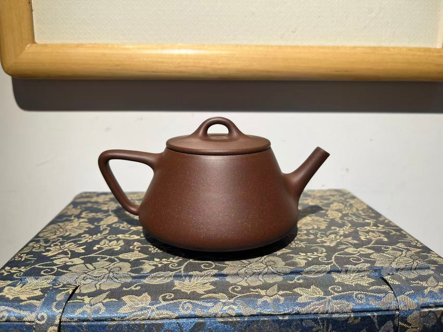 孤品原礦底槽清寬口子冶石瓢紫砂壺「高工」