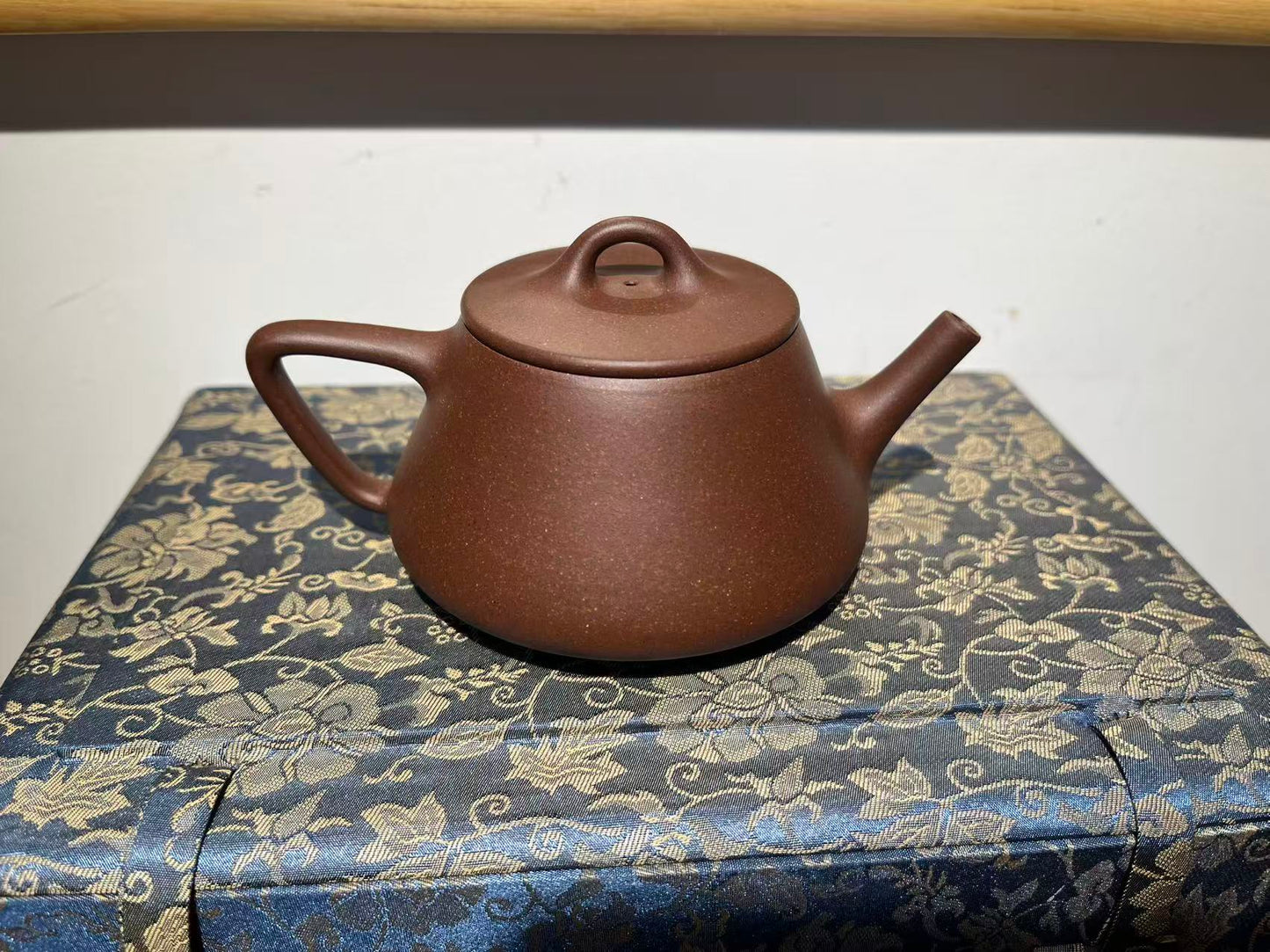 孤品原礦底槽清寬口子冶石瓢紫砂壺「高工」