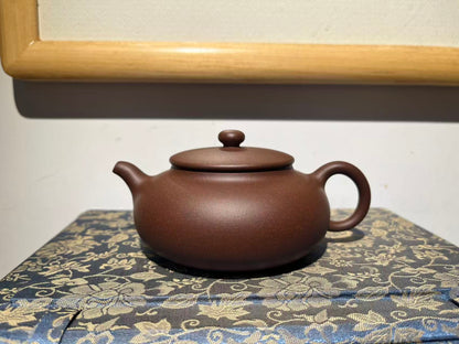 孤品原礦底槽清含香紫砂壺「高工」