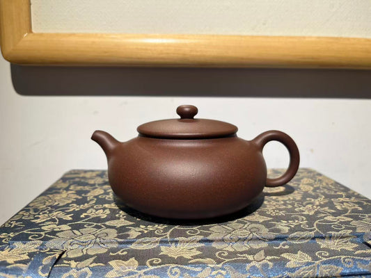 孤品原礦底槽清含香紫砂壺「高工」