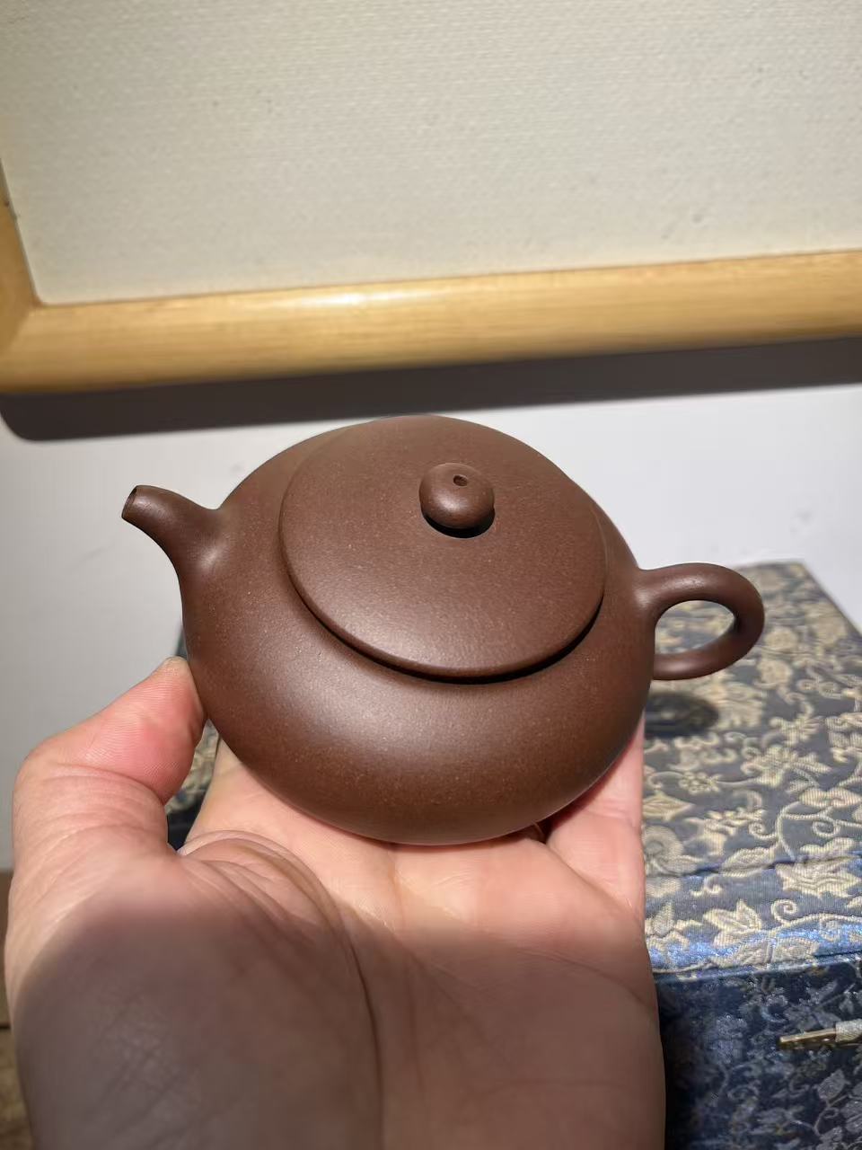 孤品原礦底槽清含香紫砂壺「高工」