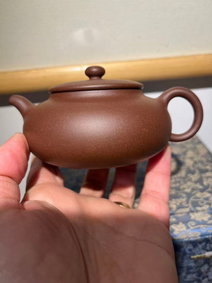 孤品原礦底槽清含香紫砂壺「高工」