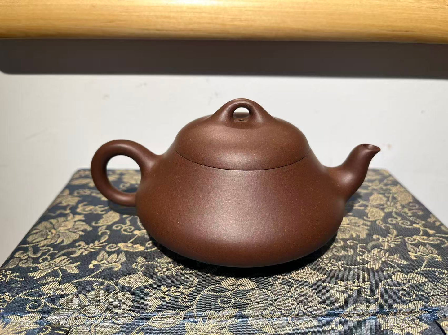 孤品全手工原礦底槽清漢棠紫砂壺「高工」