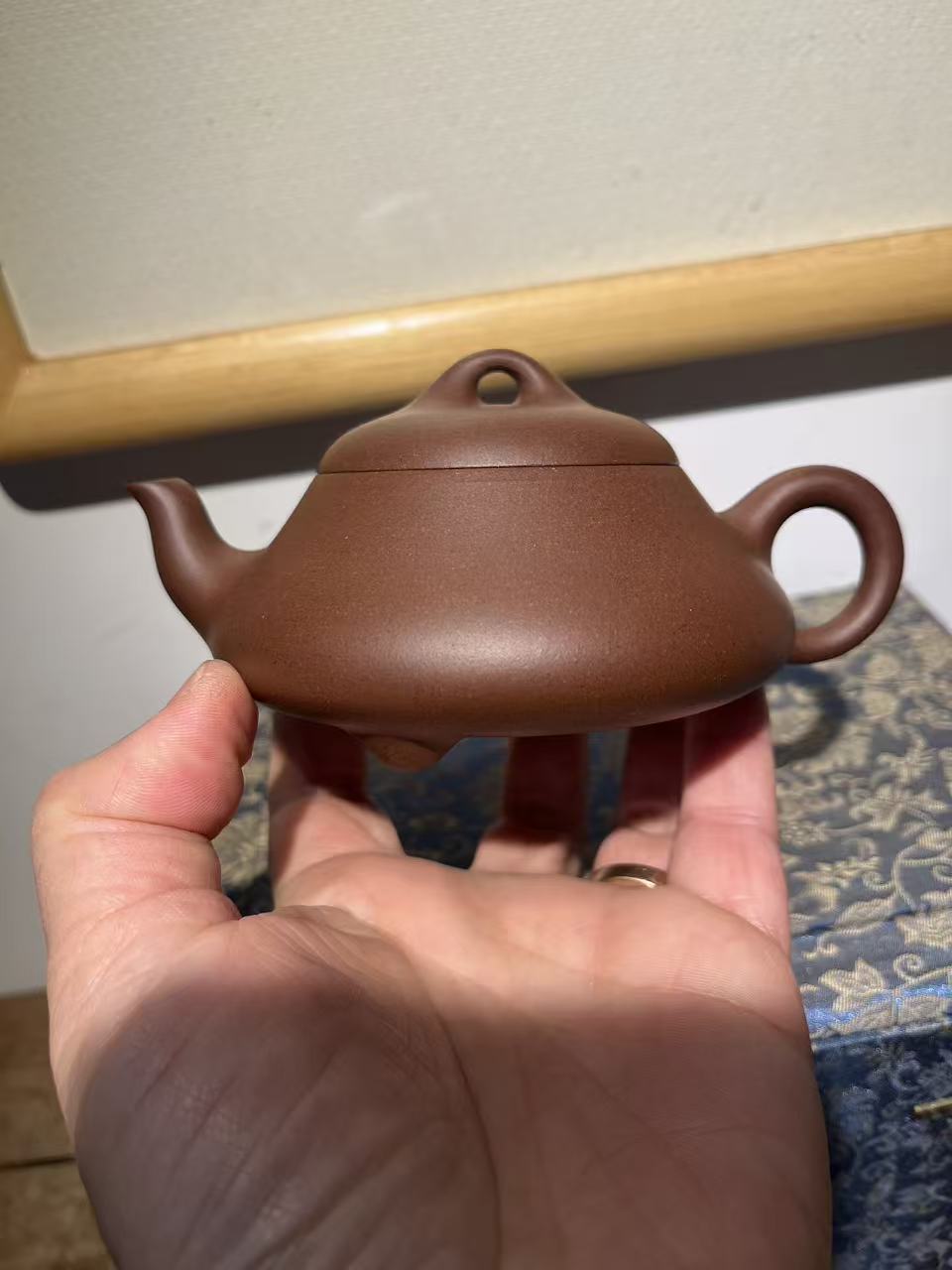 孤品全手工原礦底槽清漢棠紫砂壺「高工」