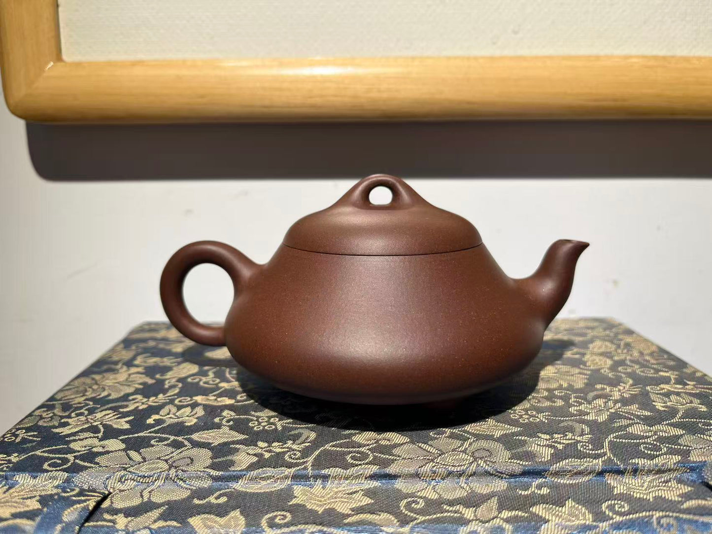 孤品全手工原礦底槽清漢棠紫砂壺「高工」
