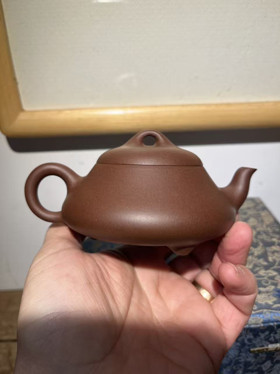 孤品全手工原礦底槽清漢棠紫砂壺「高工」