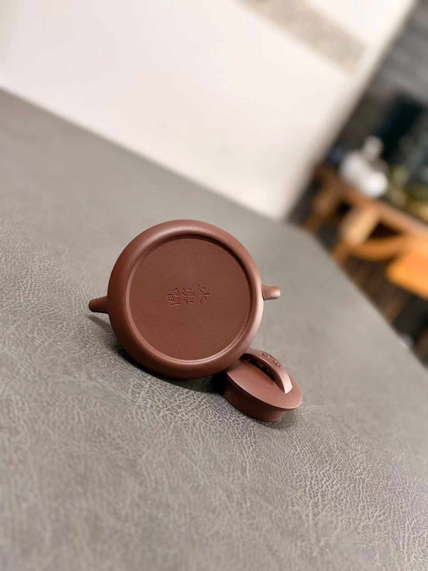 「典藏泥料」全手工礦標級黃龍山底槽清水雲間紫砂壺