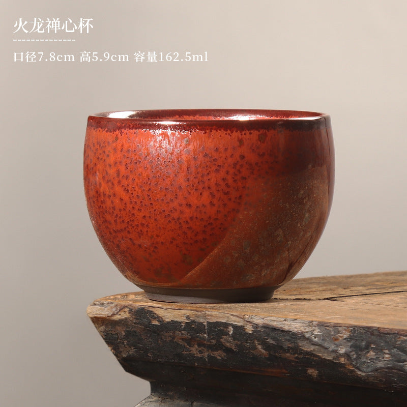 Jianzhan Master Cup, Kiln Transformed Ceramic Teacup Tea Cup