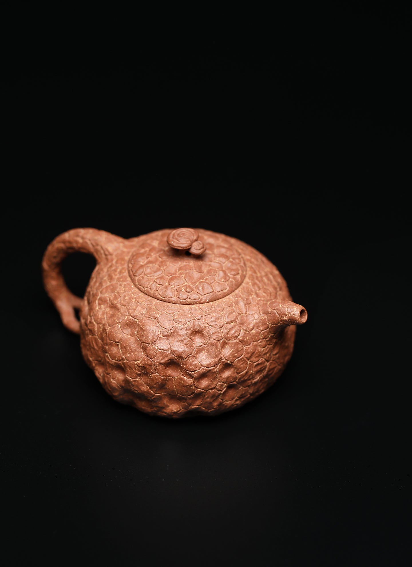 「典藏泥料」全手工黃降坡供春紫砂壺