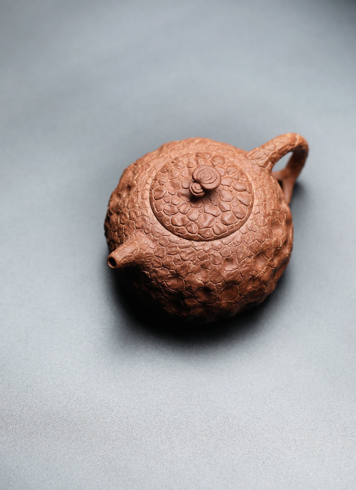 「典藏泥料」全手工黃降坡供春紫砂壺