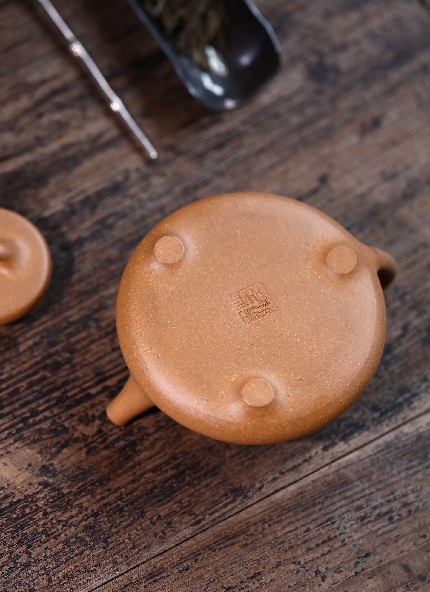 「典藏泥料」全手工寶山段子冶石瓢紫砂壺