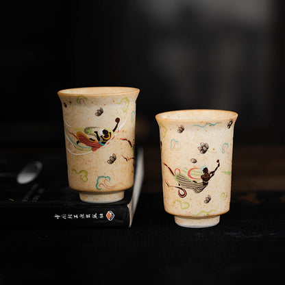 Dunhuang Flying Tea Cup, Kung Fu Tea Set Tea Cup, Tea Bowl