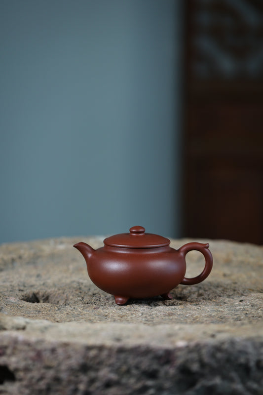 「典藏泥料」全手工底槽清圓鈺紫砂壺