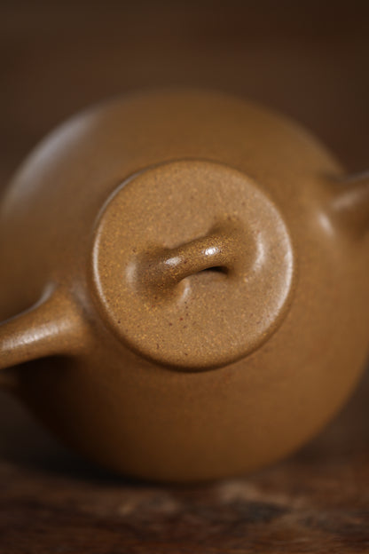 「典藏泥料」全手工段泥子冶石瓢紫砂壺