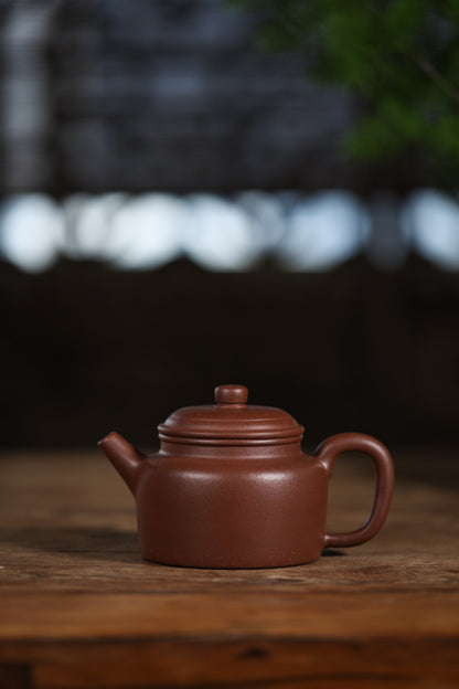 「典藏泥料」全手工底槽清大亨德鐘紫砂壺