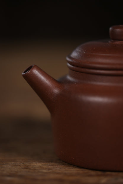 「典藏泥料」全手工底槽清大亨德鐘紫砂壺