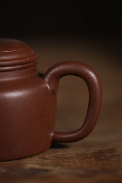 「典藏泥料」全手工底槽清大亨德鐘紫砂壺