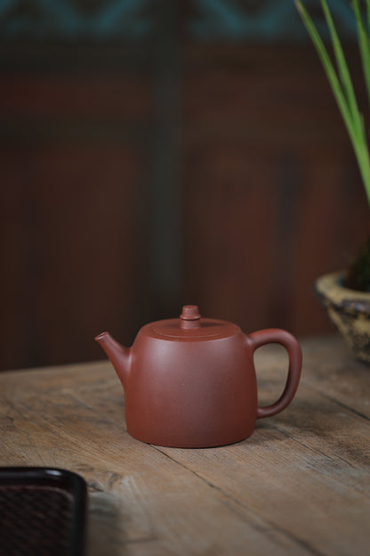 「典藏泥料」全手工四號井底槽清漢鐸紫砂壺