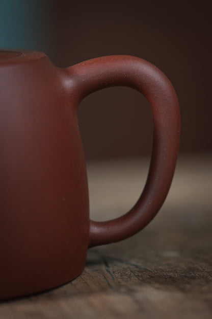 「典藏泥料」全手工四號井底槽清漢鐸紫砂壺