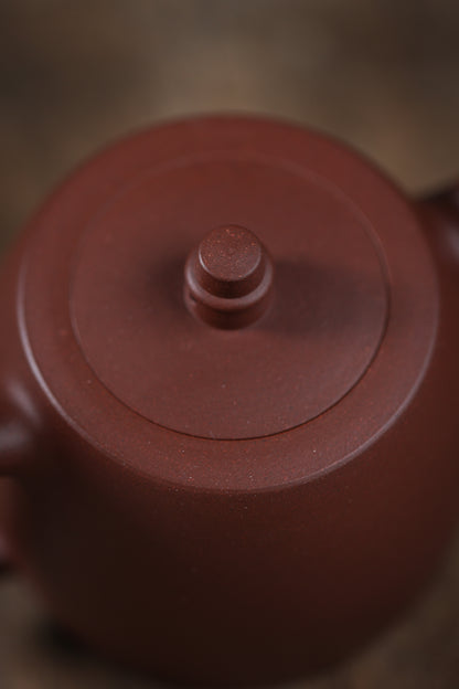 「典藏泥料」全手工四號井底槽清漢鐸紫砂壺