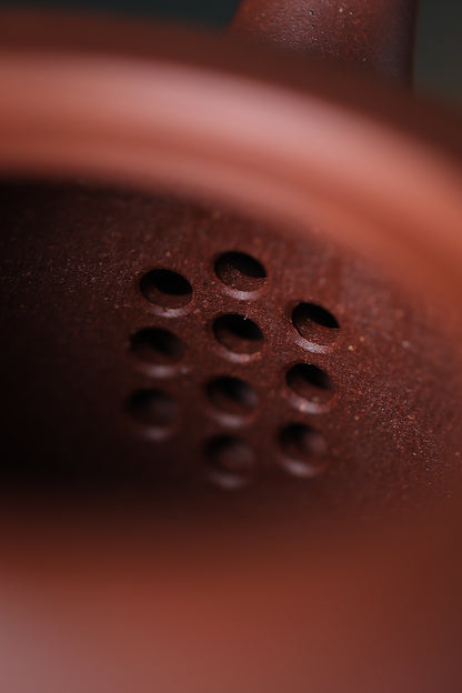 「典藏泥料」全手工四號井底槽清漢鐸紫砂壺