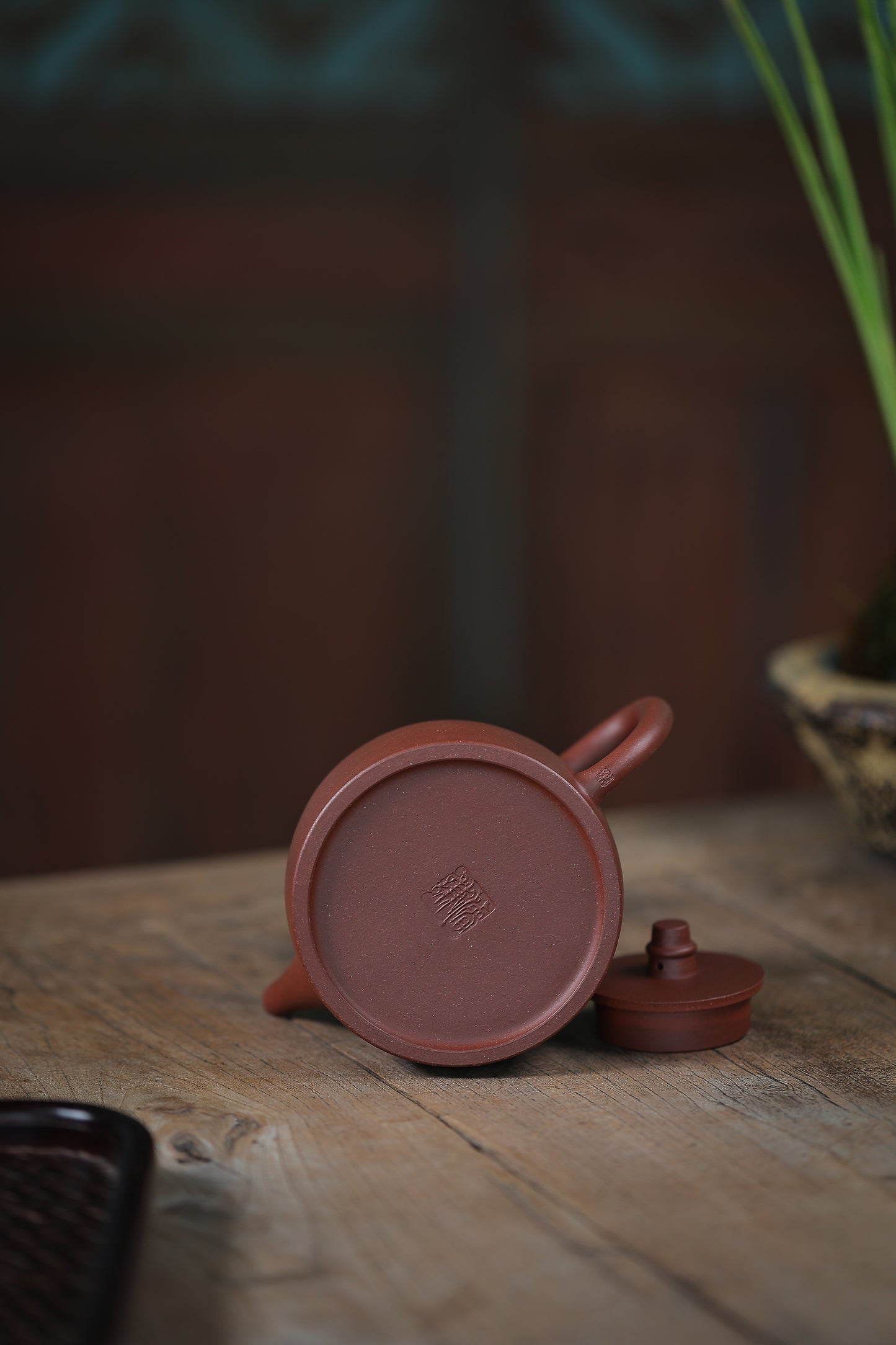 「典藏泥料」全手工四號井底槽清漢鐸紫砂壺