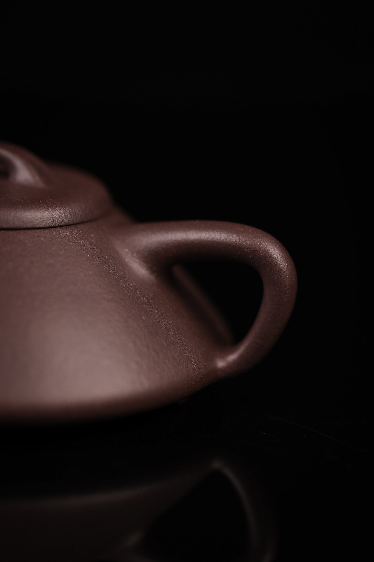 「典藏泥料」全手工大水潭紫泥合瓢紫砂壺