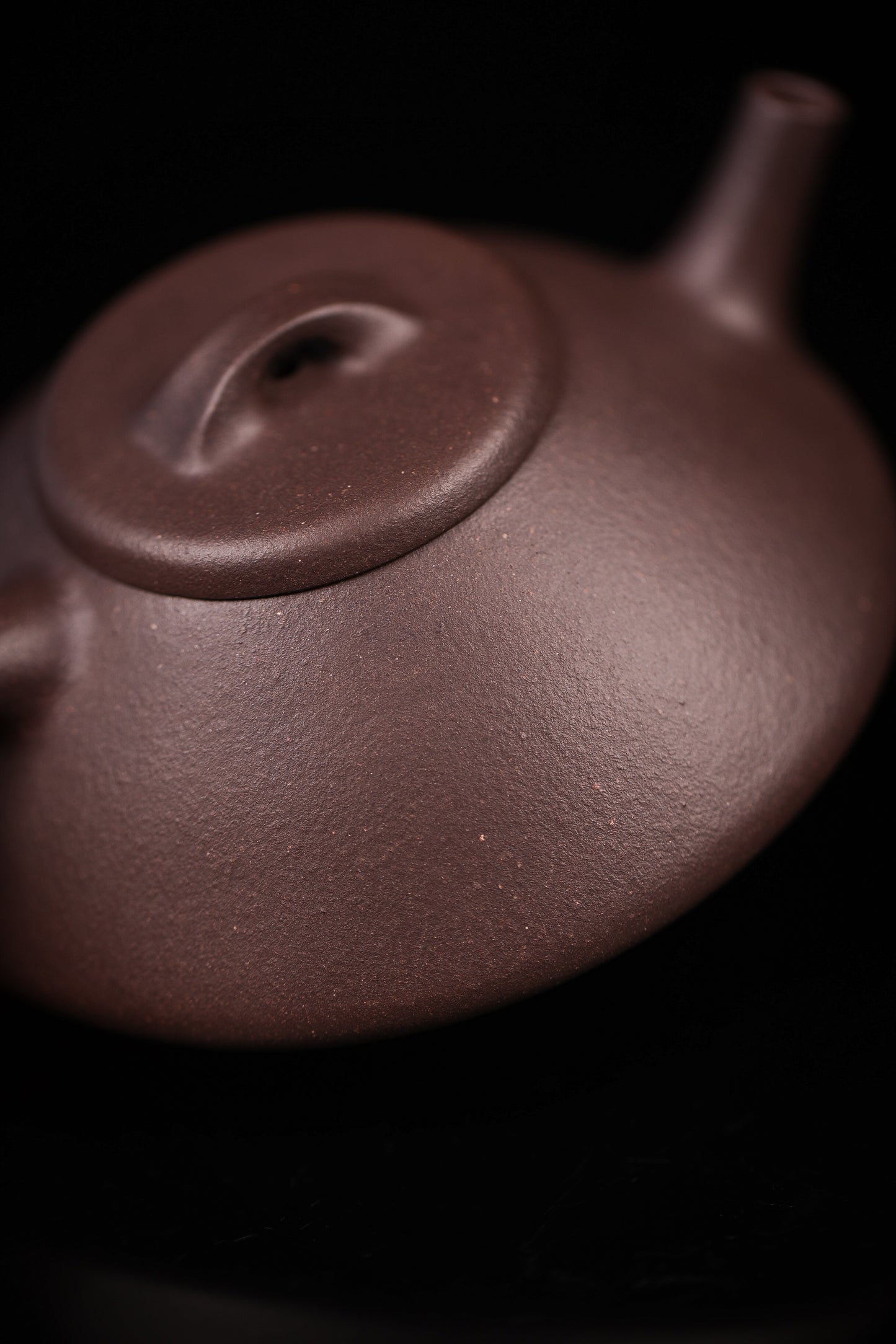 「典藏泥料」全手工大水潭紫泥合瓢紫砂壺