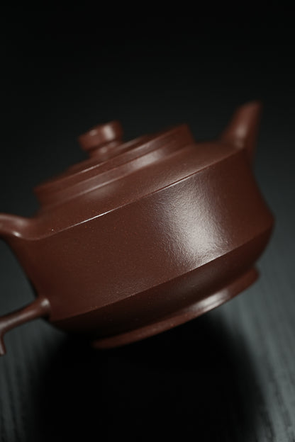 「典藏泥料」全手工典藏級老紫泥安逨紫砂壺