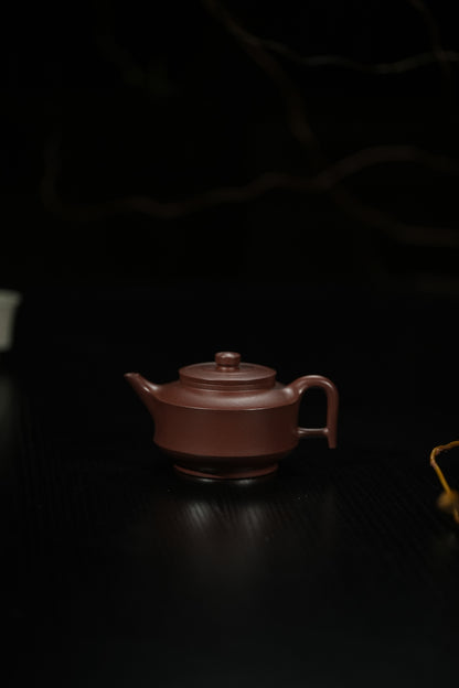 「典藏泥料」全手工典藏級老紫泥安逨紫砂壺