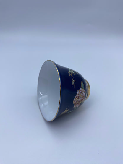 Cloisonne gold master cup