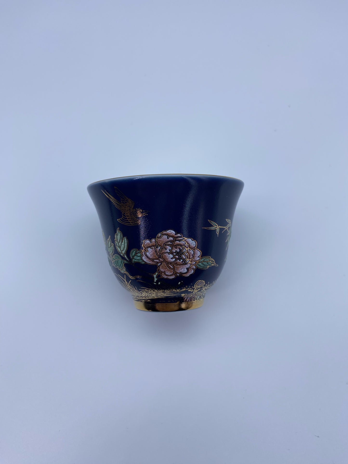 Cloisonne gold master cup