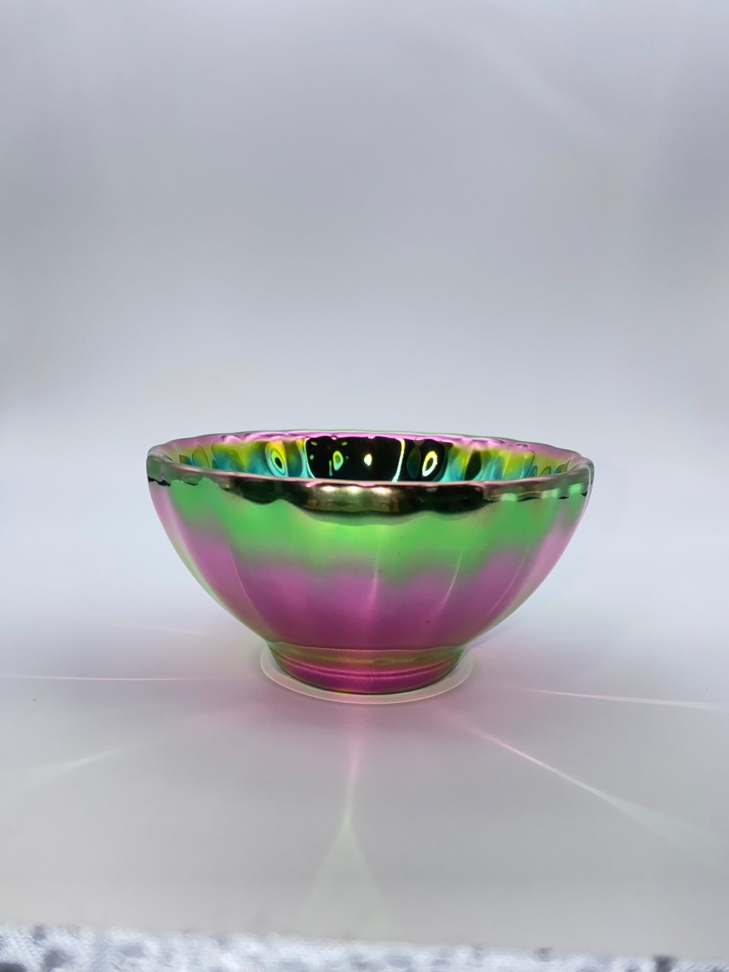 Kiln Change Colorful Jianzhan Peacock Master Cup