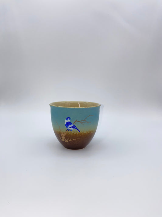 Hand-painted wood-fired retro high-temperature master cups set of 3 HK2302