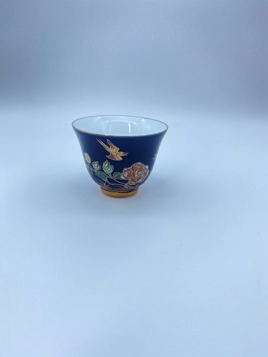 Cloisonne gold master cup