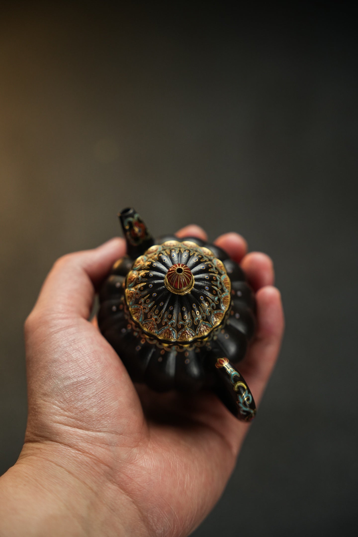 極品朱泥捂灰筋紋秋水紫砂壺「20250822每日特價」