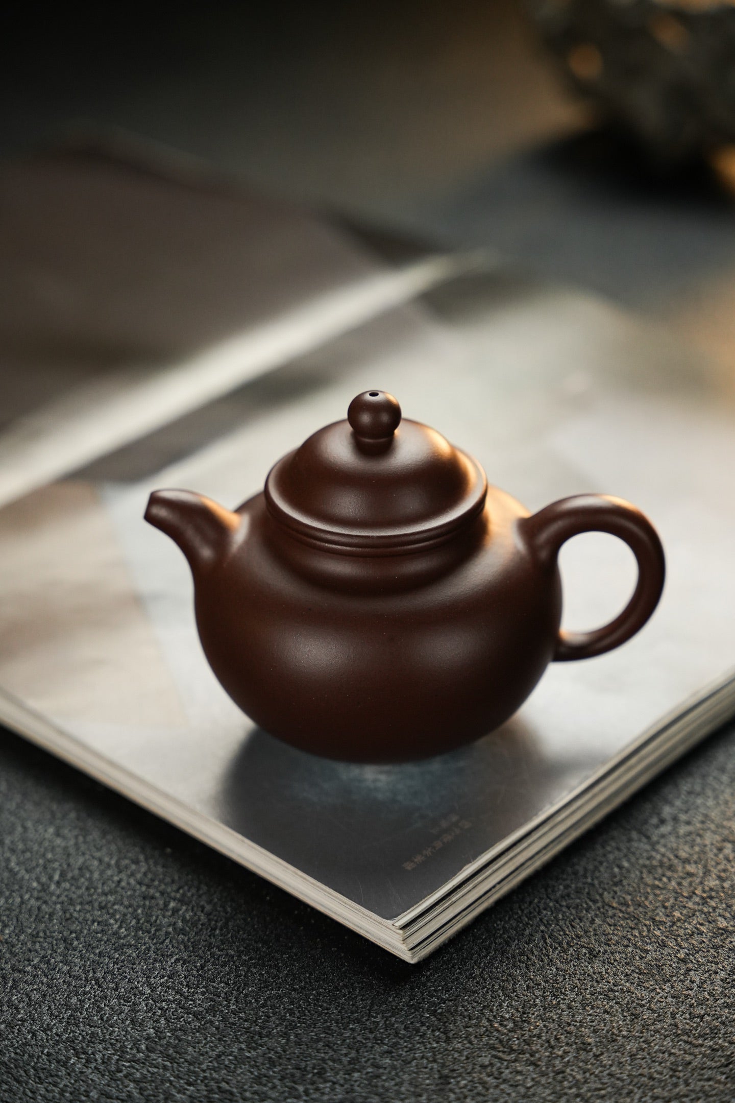 全手工原礦極品老紫泥掇球紫砂壺「20250628每日特價」