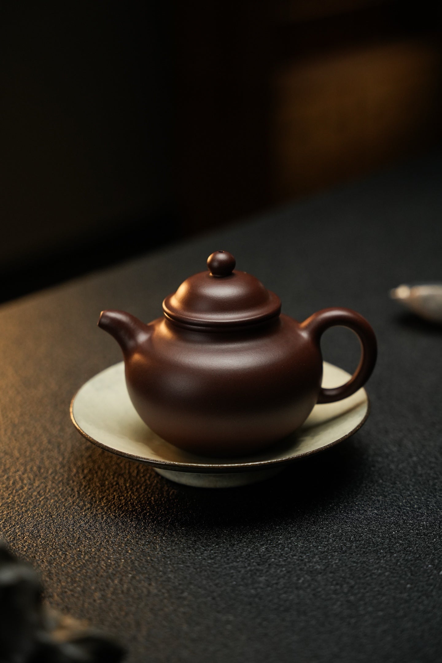 全手工原礦極品老紫泥掇球紫砂壺「20250628每日特價」