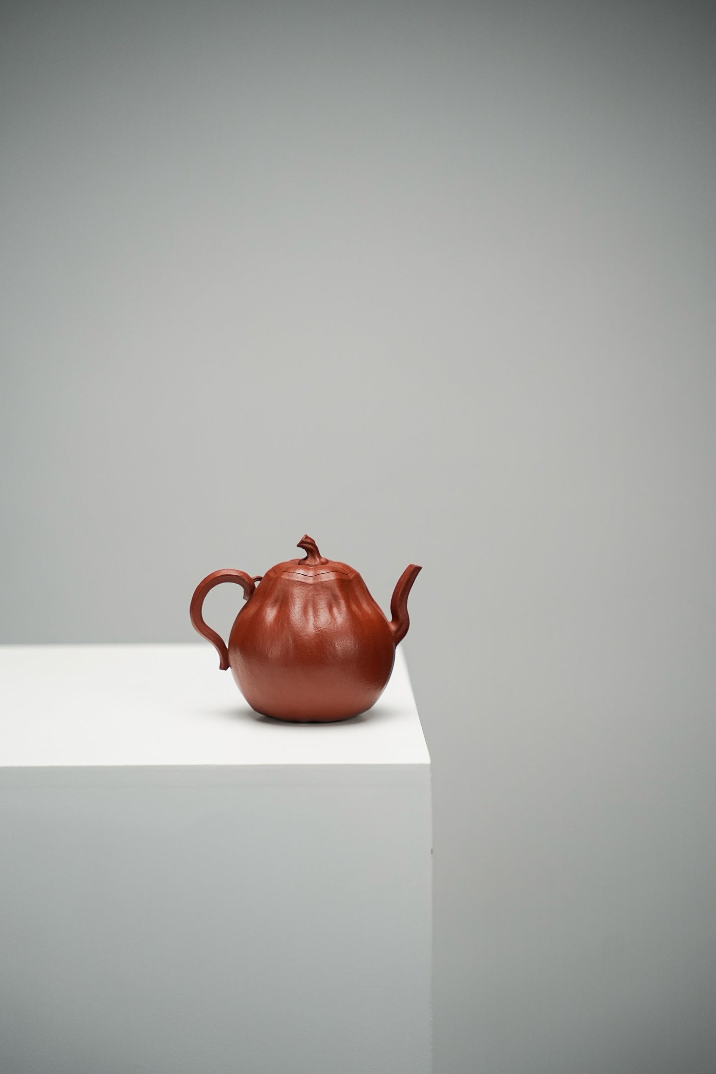 朱泥小南瓜霓裳紫砂壺「20251118每日特價」