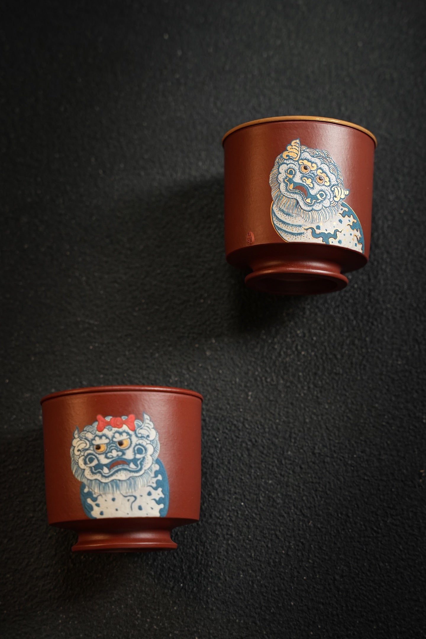 極品好料瑞獅杯金銀琺瑯紫砂壺「20250816每日特價」