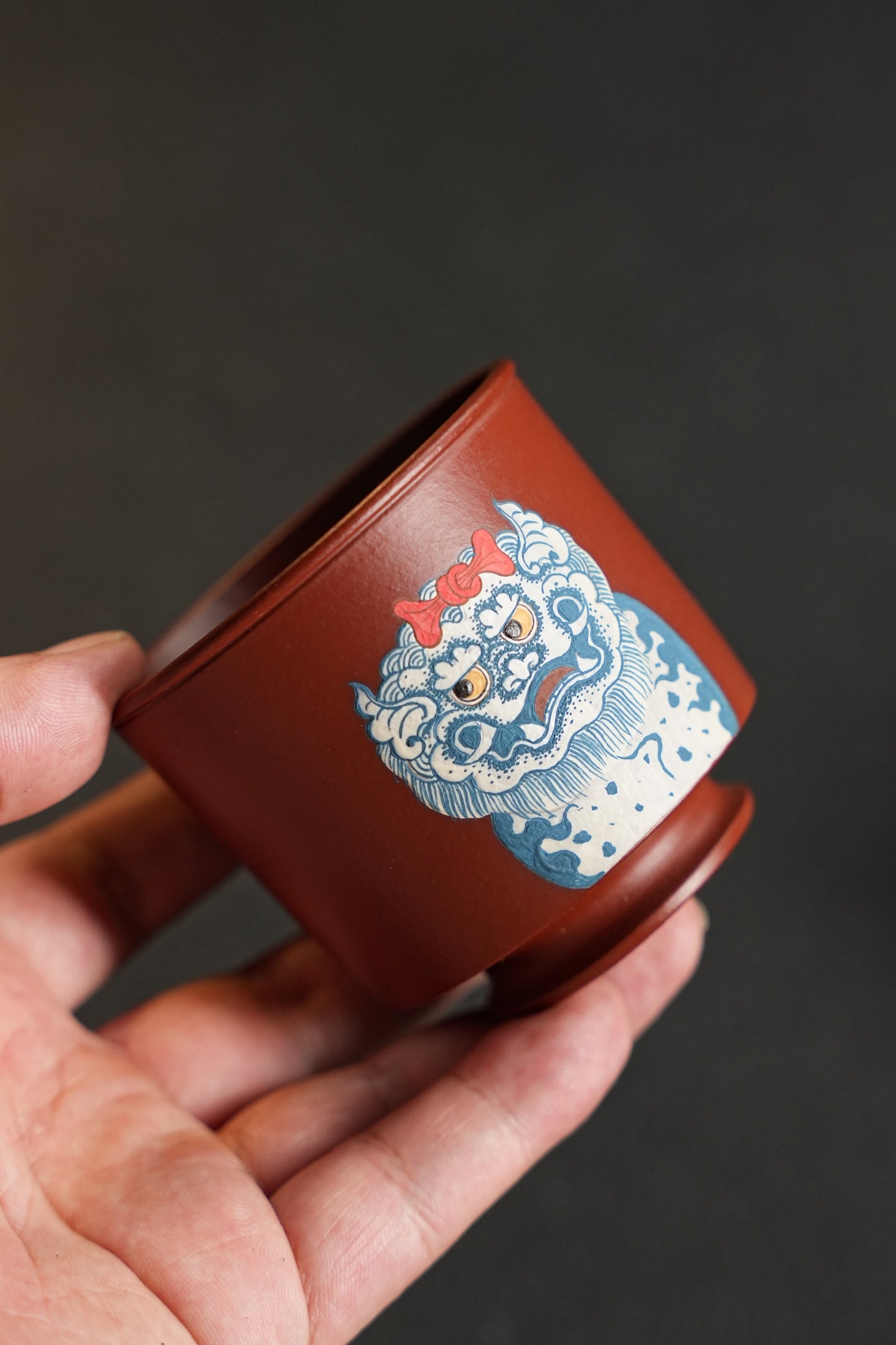 極品好料瑞獅杯金銀琺瑯紫砂壺「20250816每日特價」