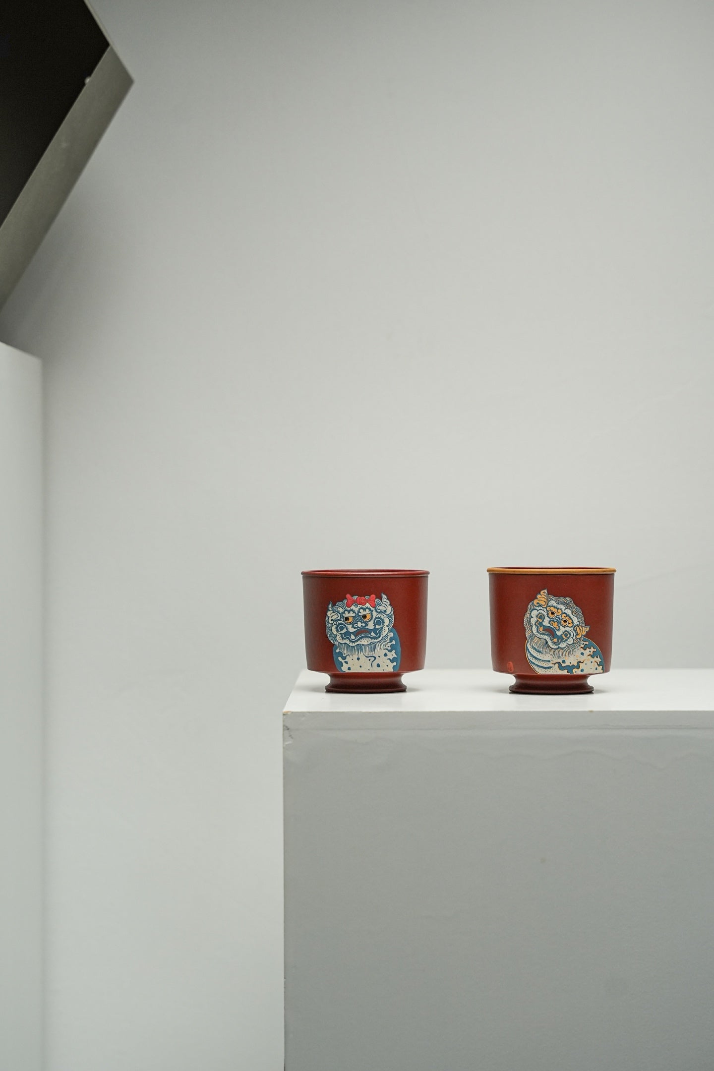 極品好料瑞獅杯金銀琺瑯紫砂壺「20250816每日特價」