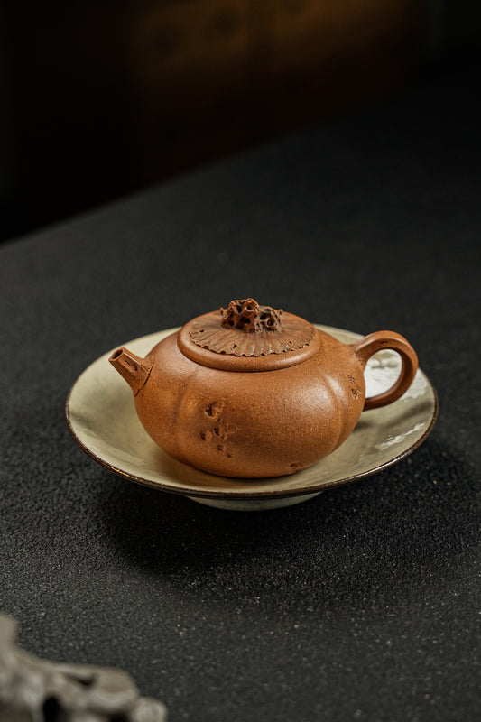 全手工極品黃金段聽泉紫砂壺「20251118每日特價」