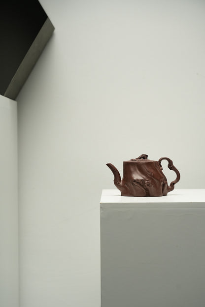 原礦優質紫泥慕雲鬆梉紫砂壺「20250822每日特價」